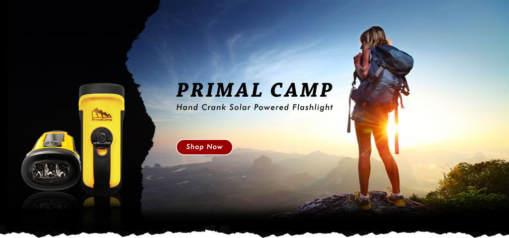 New Mexico Nomad  3000 Large Capacity Hand Crank Solar Camping